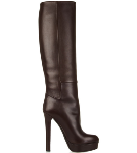 Gucci Leather Knee Boots