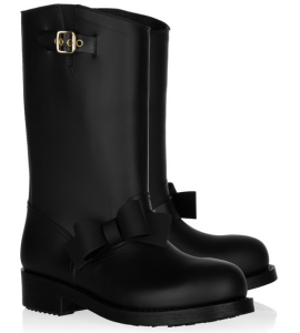RED Valentino Bow-Detailed Wellington Boots