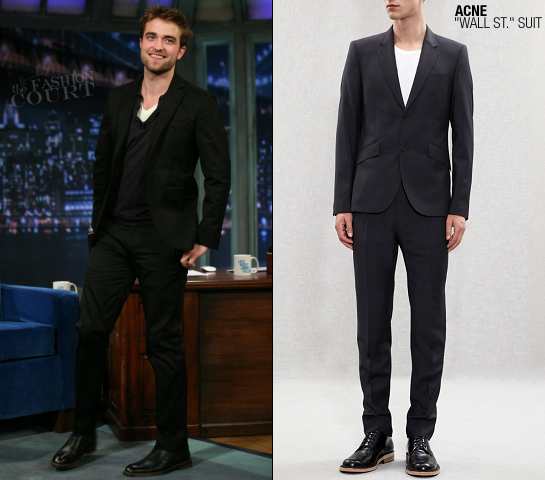 Robert Pattinson in ACNE | Late Night with Jimmy Fallon