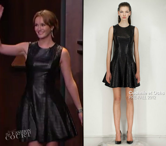 Leighton Meester in Cushnie et Ochs | Jimmy Kimmel Live