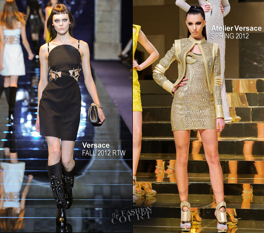 The Atelier Versace Show Brings in a Star Studded Front Row for Paris Fashion Week!
