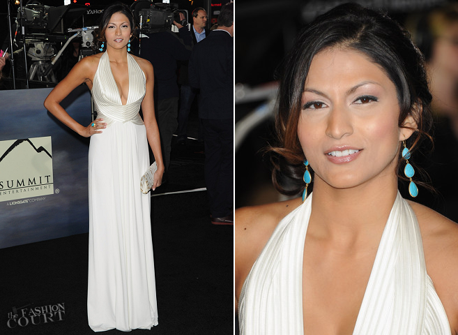 Tinsel Korey in Max Azria | 'The Twilight Saga: Breaking Dawn - Part 2' LA Premiere