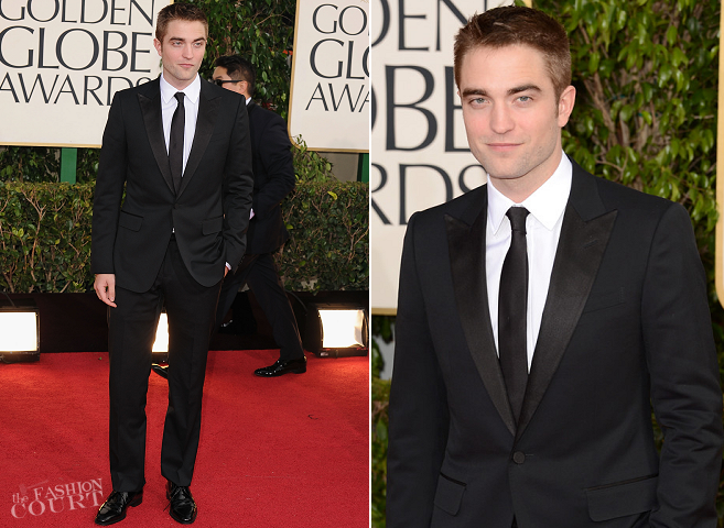 Robert Pattinson in Gucci | 2013 Golden Globes