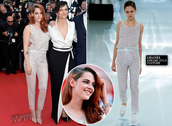 Kristen Stewart in Chanel Couture | 'Clouds of Sils Maria' Premiere - 2014 Cannes Film Festival