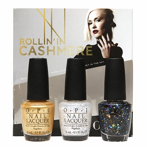 Review: OPI x Gwen Stefani Holiday 2014 Collection - Rollin' In Cashmere Trio