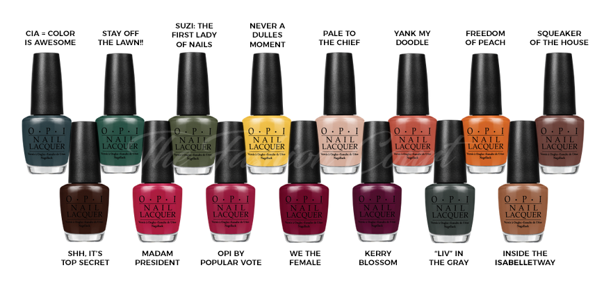 Review: OPI 'Washington D.C.' Fall/Winter 2016 Collection