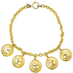 Chanel Vintage Medallion Choker Necklace
