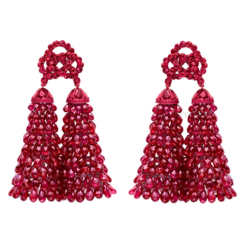 Chopard Red Carpet 2018 Ruby Earrings