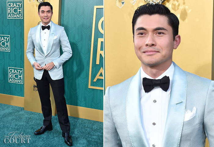 Henry Golding in Tom Ford | 'Crazy Rich Asians' LA Premiere