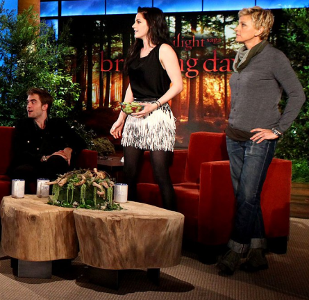 Kristen Stewart in 3.1 Phillip Lim & Barbara Bui | 'The Ellen Show'