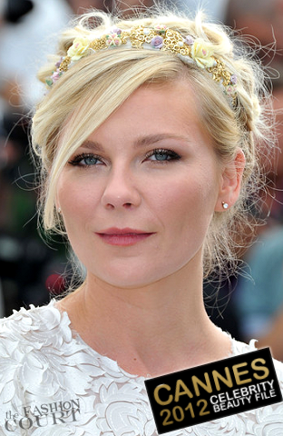 Kirsten Dunst S Makeup Artist Dishes On Her Cannes Look The Fashion Court