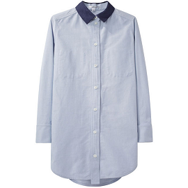Carven Long Sleeve Oxford Shirt