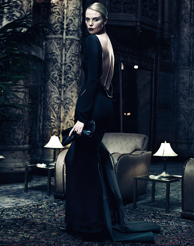 Dark Beauty: Charlize Theron & Kristen Stewart for Interview Magazine!