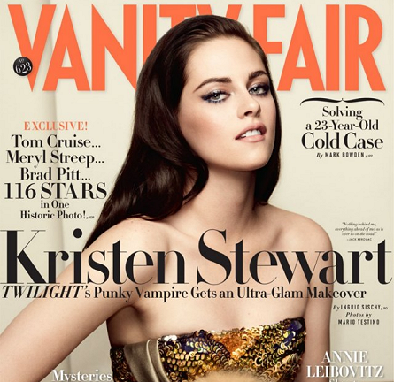 Cover Girl: Kristen Stewart Gets Candid in Couture for Vanity Fair ...
