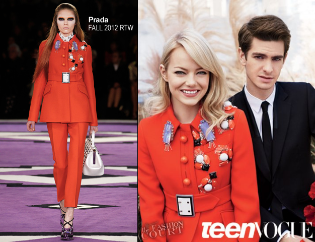 Two 4 One: Emma Stone & Andrew Garfield Cover Teen Vogue's August Issue!