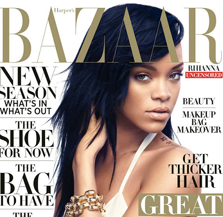 Cover Girl: Rihanna's Stylish Sunset Shoot for Harper's Bazaar!