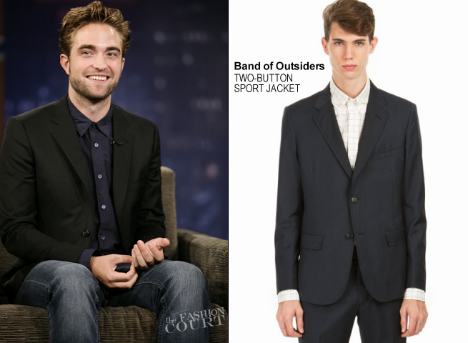 Robert Pattinson in Band of Outsiders, KENZO & American Eagle | 'Jimmy Kimmel Live'