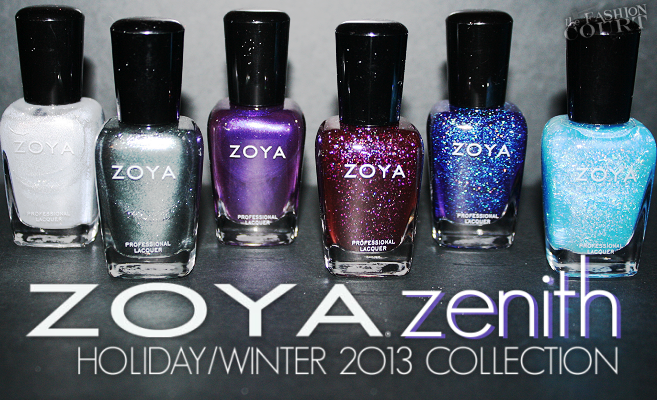 Review: ZOYA Zenith Holiday/Winter 2013 Collection