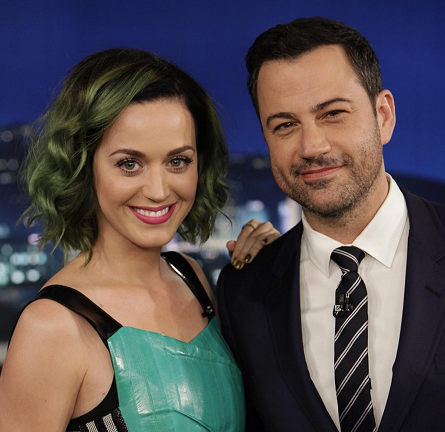 Katy Perry in Roland Mouret | 'Jimmy Kimmel Live'