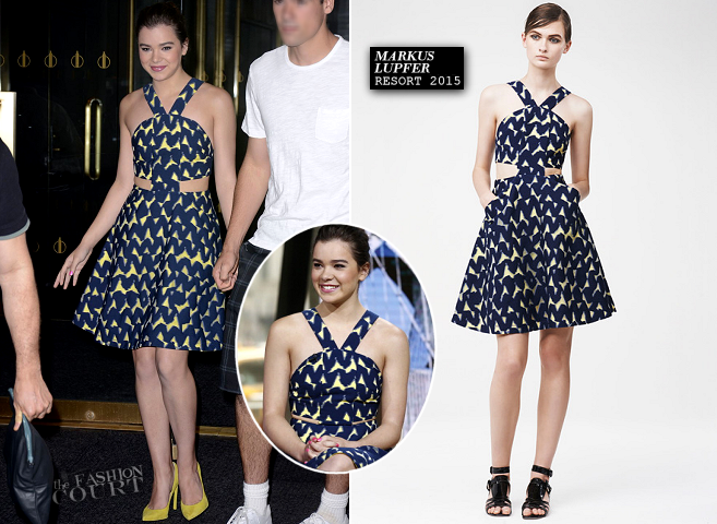 Hailee Steinfeld in Markus Lupfer | 'The Today Show'