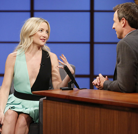 Kate Hudson in Fausto Puglisi | 'Late Night with Seth Meyers'