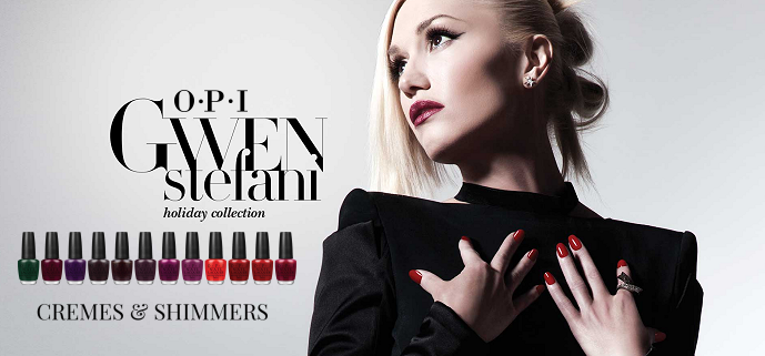 Review: OPI x Gwen Stefani Holiday 2014 Collection - Cremes & Shimmers