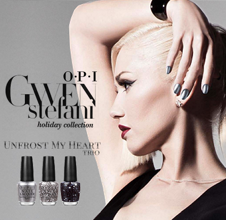 Review: OPI x Gwen Stefani Holiday 2014 Collection - Unfrost My Heart Trio