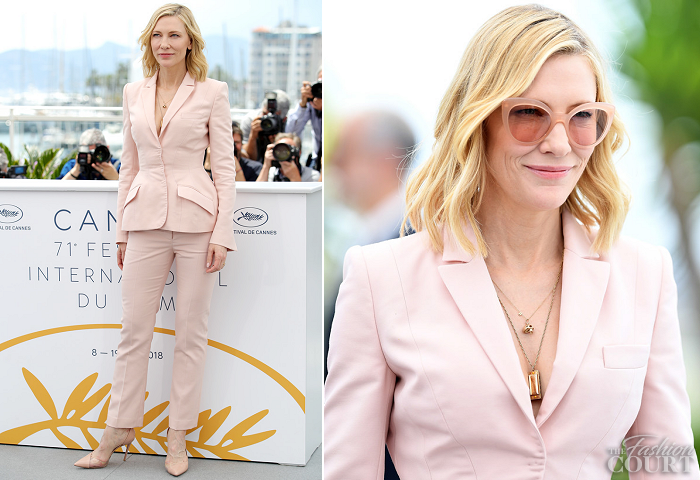 Cate Blanchett in Stella McCartney | Cannes Film Festival 2018: Jury Photocall