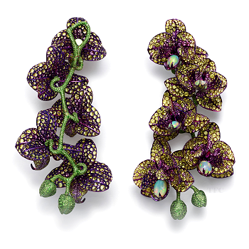 Chopard Red Carpet 2018 Orchid Earrings
