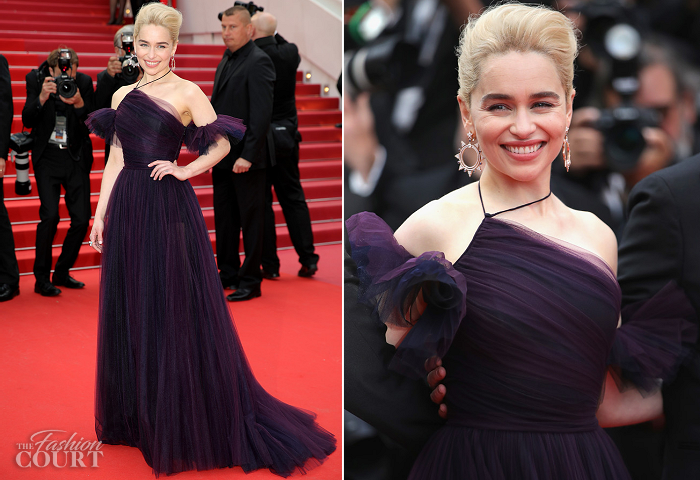 Emilia Clarke in Dior Couture | Cannes Film Festival 2018: 'Solo: A Star Wars Story' Premiere