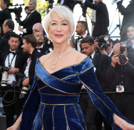 Dame Helen Mirren in Elie Saab Couture | Cannes Film Festival 2018: 'Girls of the Sun' Premiere