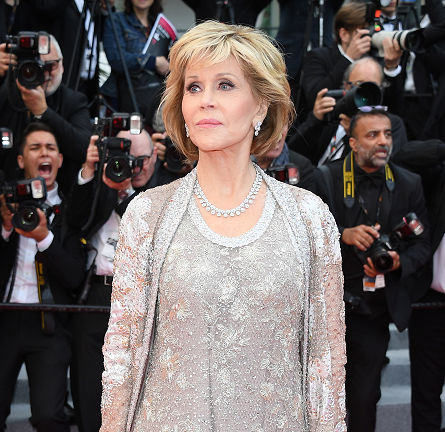 Jane Fonda in Valentino Couture | Cannes Film Festival 2018: 'BlacKkKlansman' Premiere