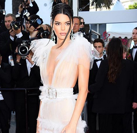 Kendall Jenner in Schiaparelli Couture | Cannes Film Festival 2018: 'Girls of the Sun' Premiere