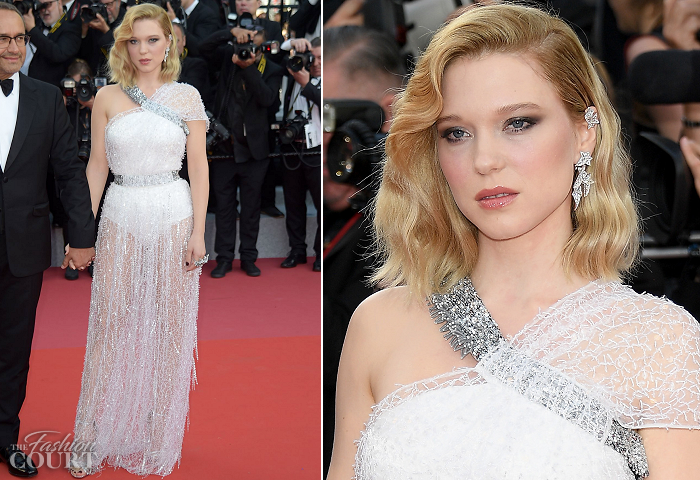 Léa Seydoux in Louis Vuitton | Cannes Film Festival 2018: 'Everybody Knows' Opening Ceremony Premiere