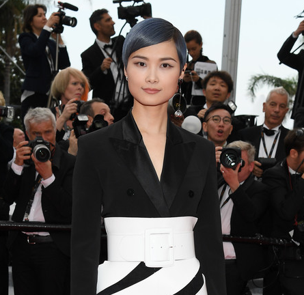 Li Yuchun in Jean Paul Gaultier Couture | Cannes Film Festival 2018: 'Yomeddine' Premiere