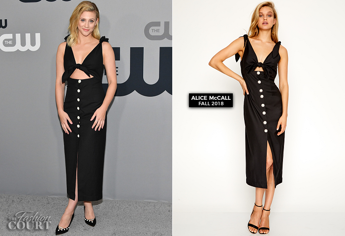 Lili Reinhart in Alice McCall | CW Upfronts 2018