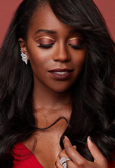 Get The Look: Aja Naomi King's Makeup - 'Ash is the Purest White' Cannes 2018 Premiere