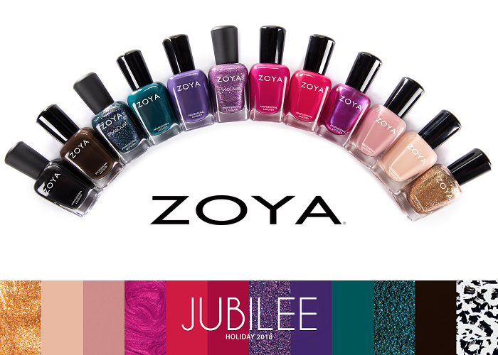 Celebrate the Holiday Season with ZOYA's 'JUBILEE' Collection!