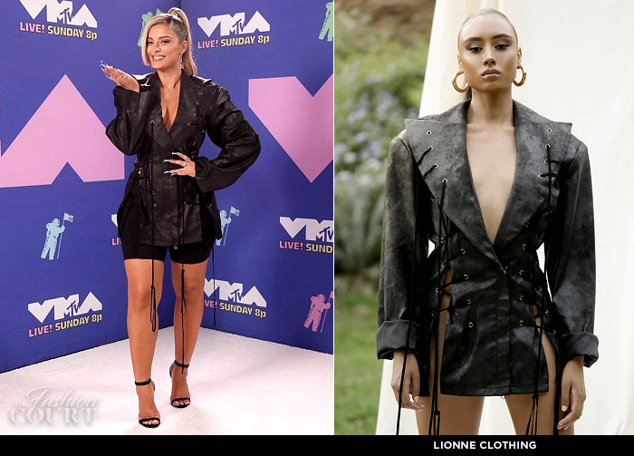 Bebe Rexha in Lionne Clothing | 2020 MTV Video Music Awards