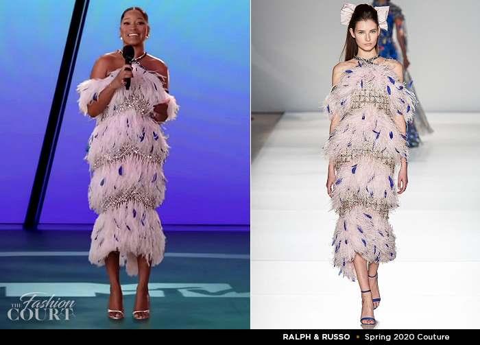Keke Palmer in Ralph & Russo Couture | 2020 MTV Video Music Awards