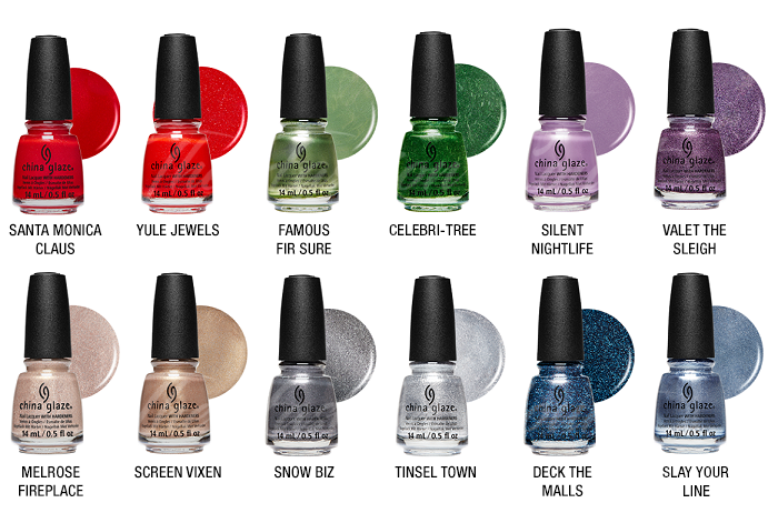Review: China Glaze 'Jollywood' Holiday 2020 Collection