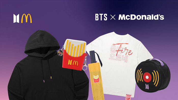 The BTS x McDonald's Merch Line Drops Tonight!