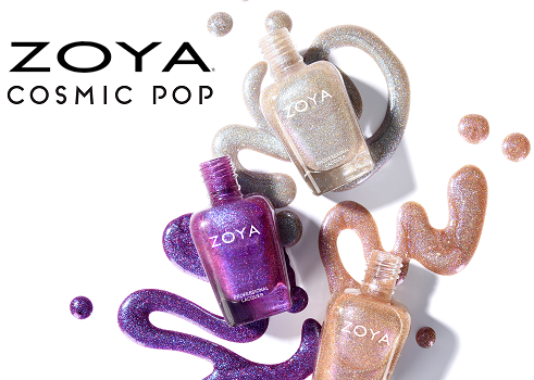 Cosmic Pop: Zoya is Launching a Holographic Nail Polish Trio!