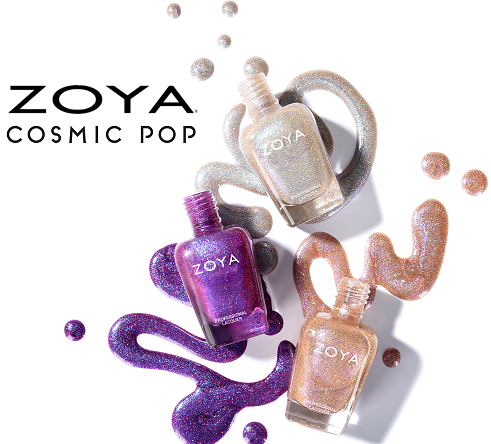 Cosmic Pop: Zoya is Launching a Holographic Nail Polish Trio!